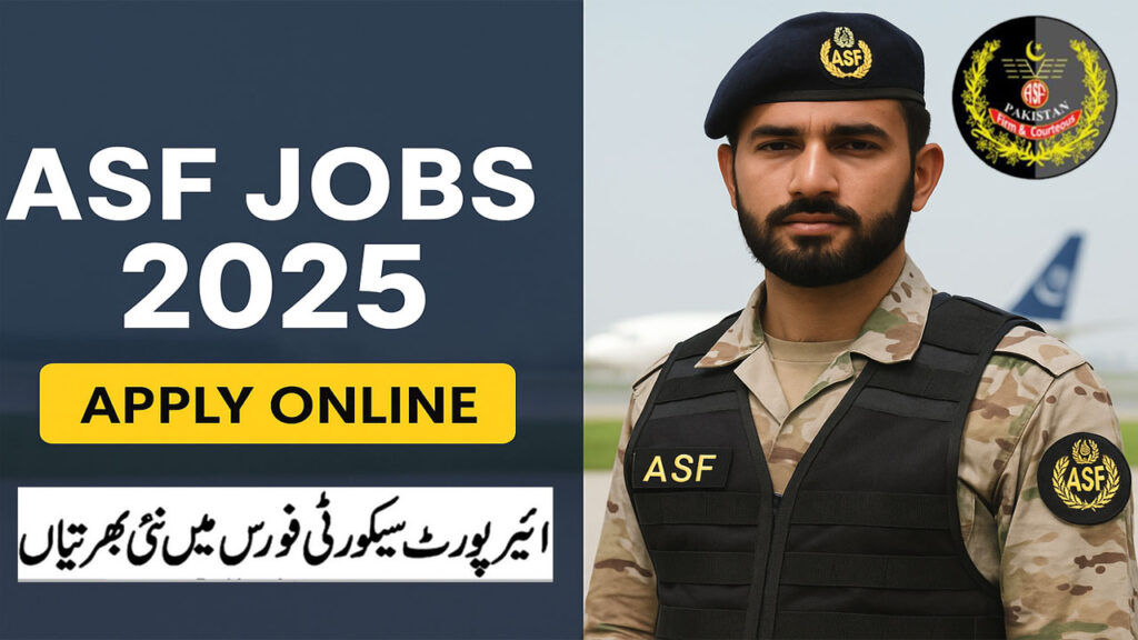 ASF Jobs 2025 | Airport Security Force Vacancies Online Apply