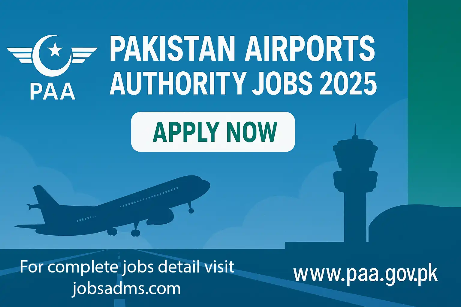 Pakistan Airports Authority Jobs 2025 – Apply Online