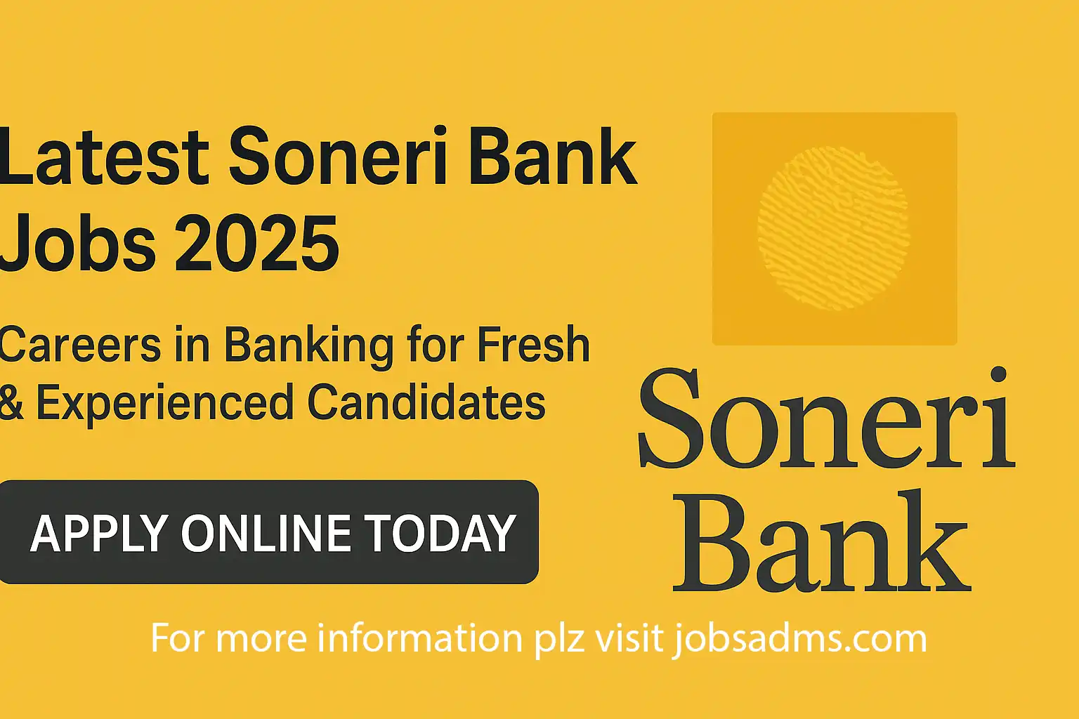 Latest Soneri Bank Jobs 2025 – Apply Online
